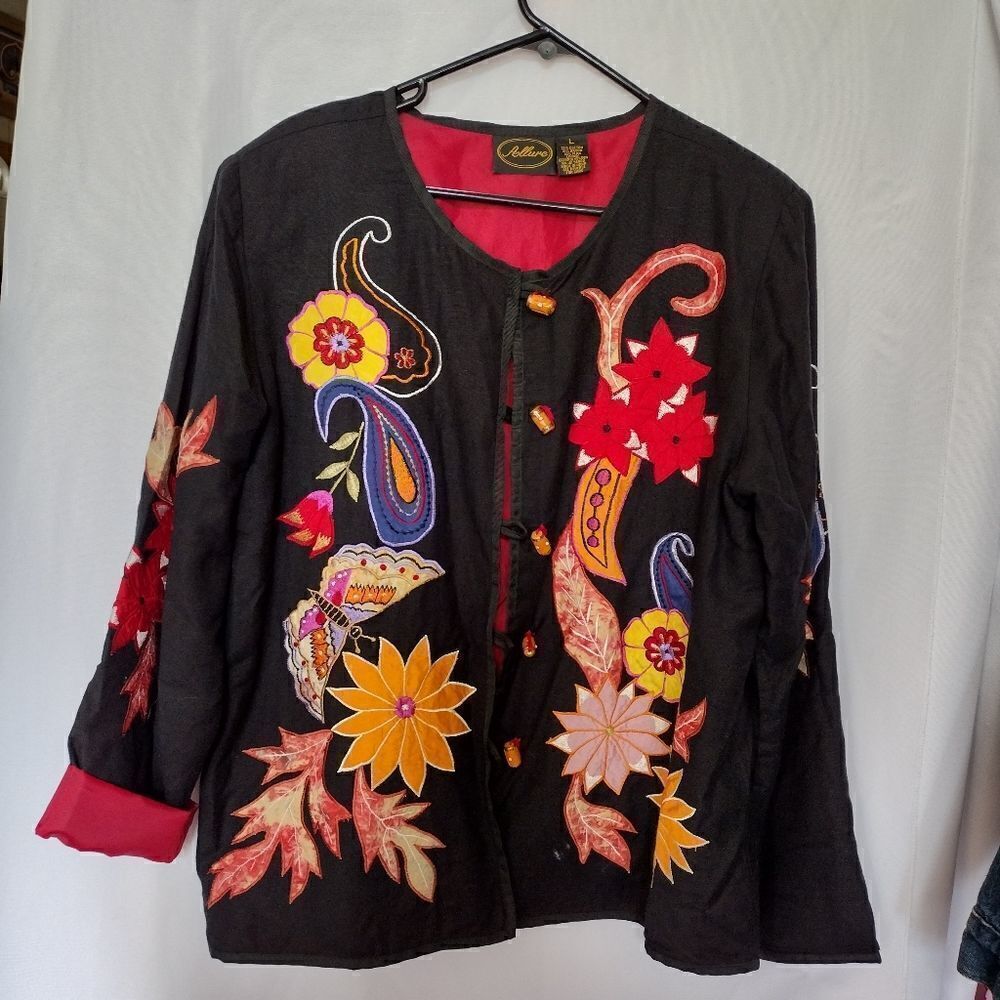 Allure applique blazer 